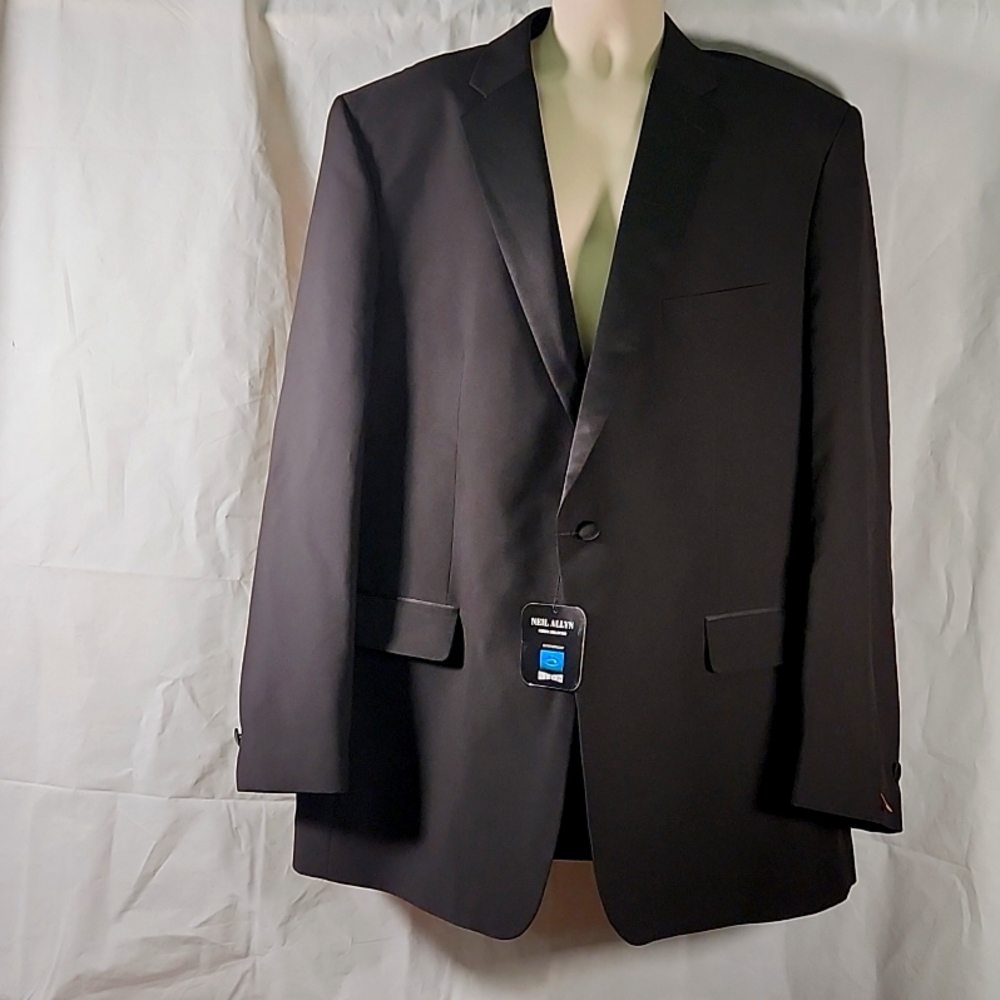 Neil Allyn classic black tuxedo jacket size 48XL formal collection
